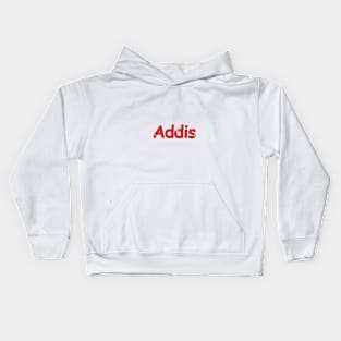 Addis name. Personalized gift for birthday your friend. Kids Hoodie